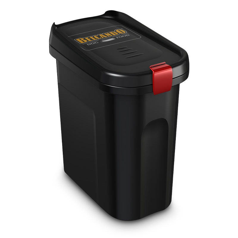 BELCANDO Futtertonne mit Rollen