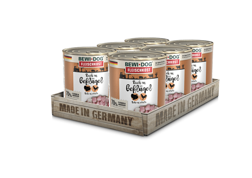 Bewidog-Dosen-Tray-Gefluegel-800g