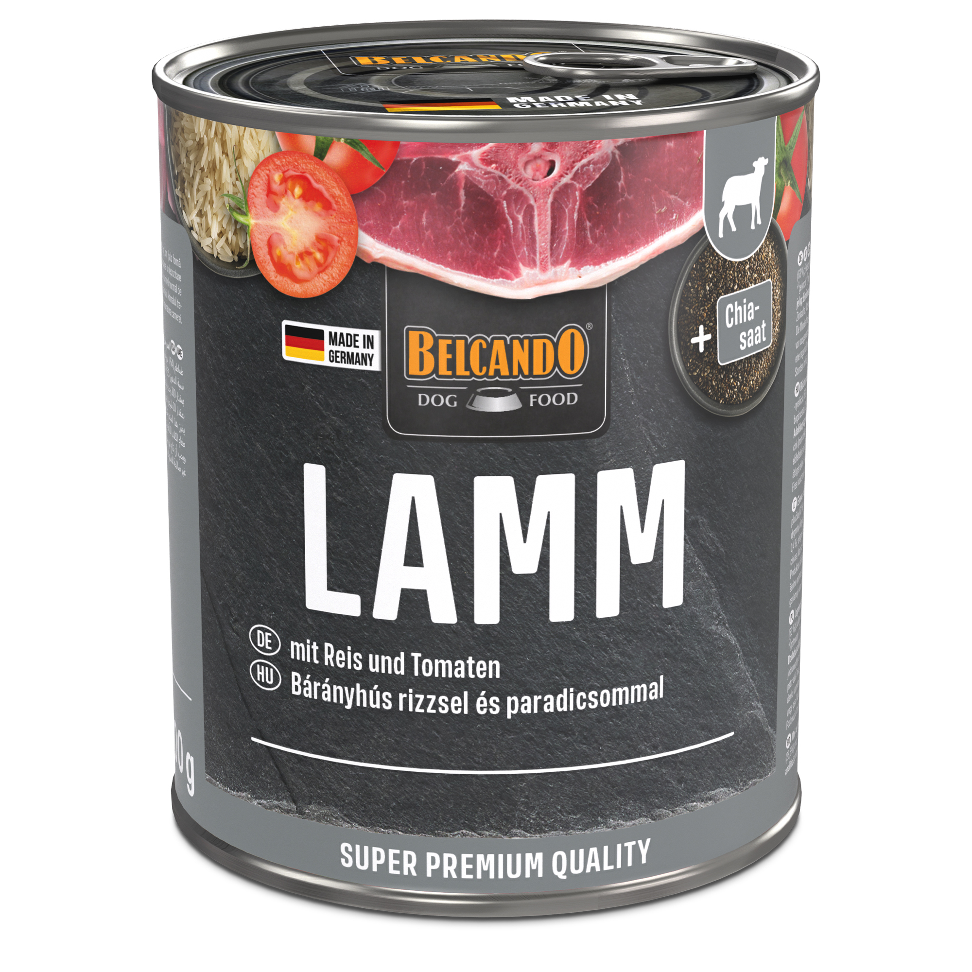 BELCANDO Lamm mit Reis & Tomaten 800g