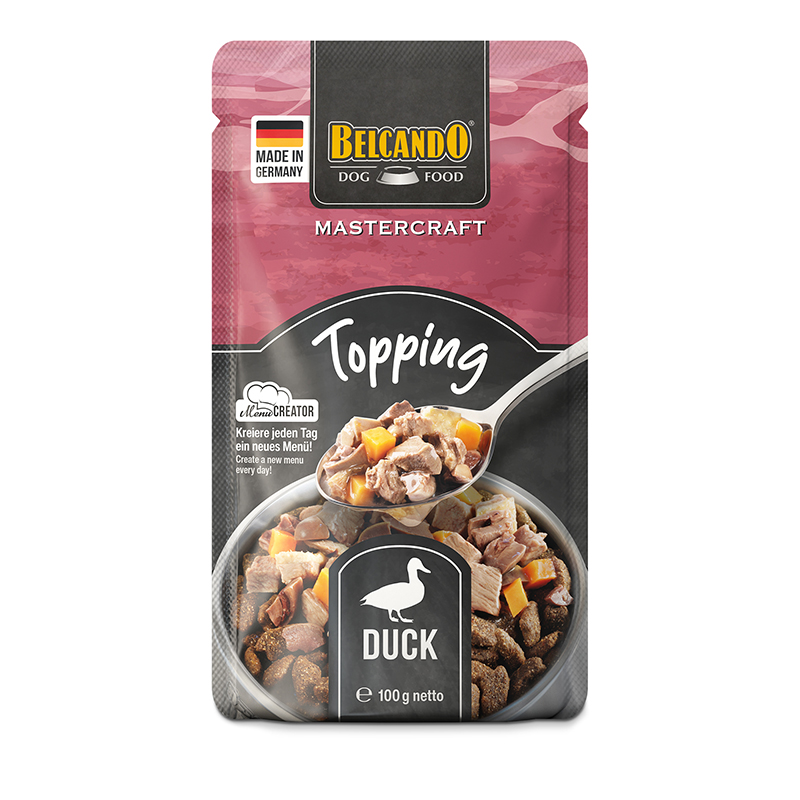 BELCANDO MASTERCRAFT Topping Duck, Inhalt (1 VE = 12 x 100g)