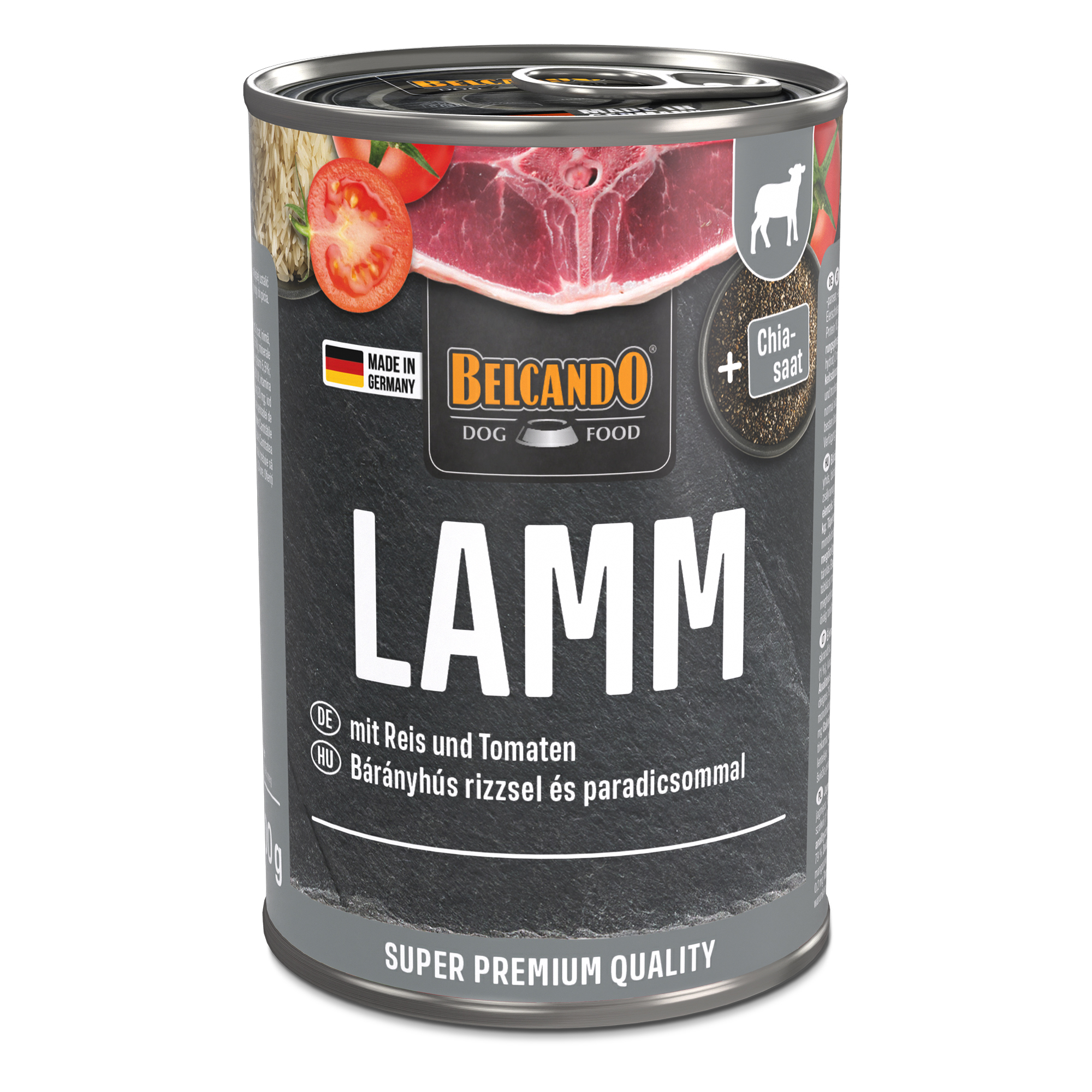 BELCANDO Lamm mit Reis & Tomaten 400g 