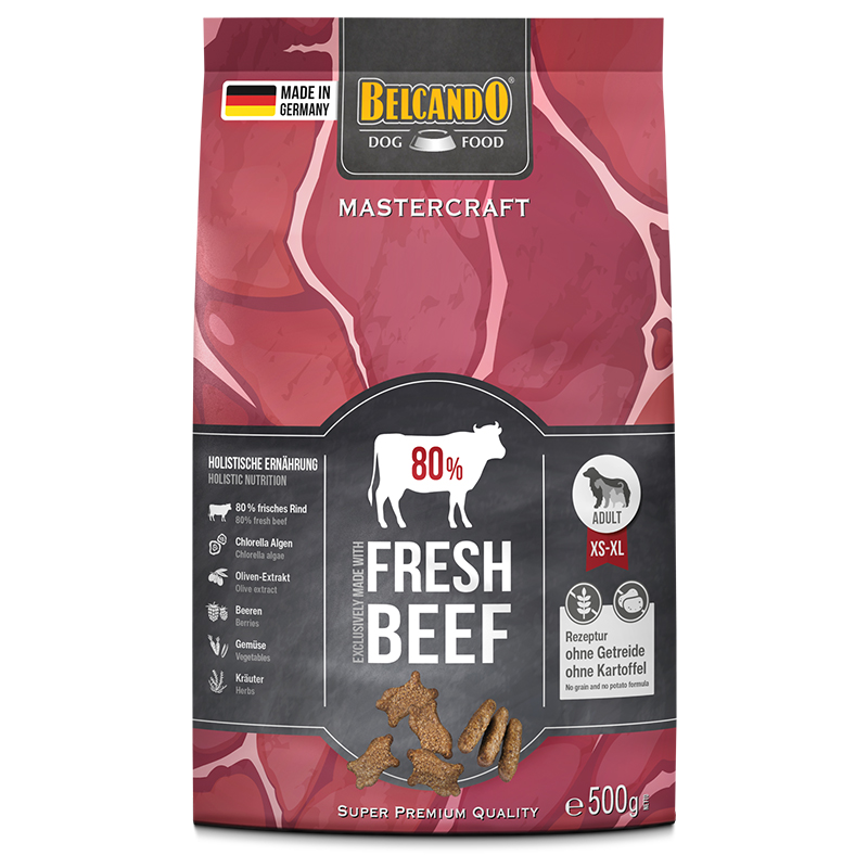 BELCANDO MASTERCRAFT Beef , 500g Inhalt (1 Stück = 1 x 500g) 