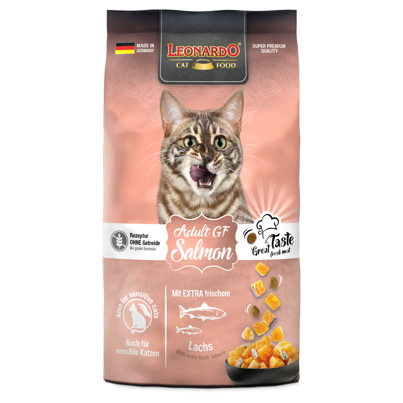 LEONARDO Adult Salmon GF, 300g , Inhalt (1 Stück = 1 x 300g)