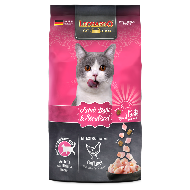 LEONARDO Adult Light & Sterilised, 300g Inhalt (1 VE = 6 x 300g)